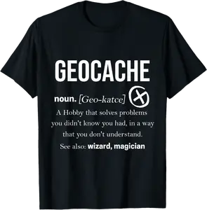 Geocache Gifts Men Boys and Women Geocaching Cache Caching T-Shirt - Taylorde Shop 74B09YGL9X9L