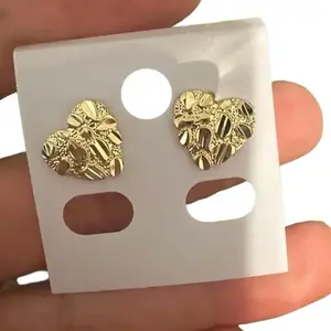 Aretes de Corazon Heart Stud Earrings - Unique Design earring heart style