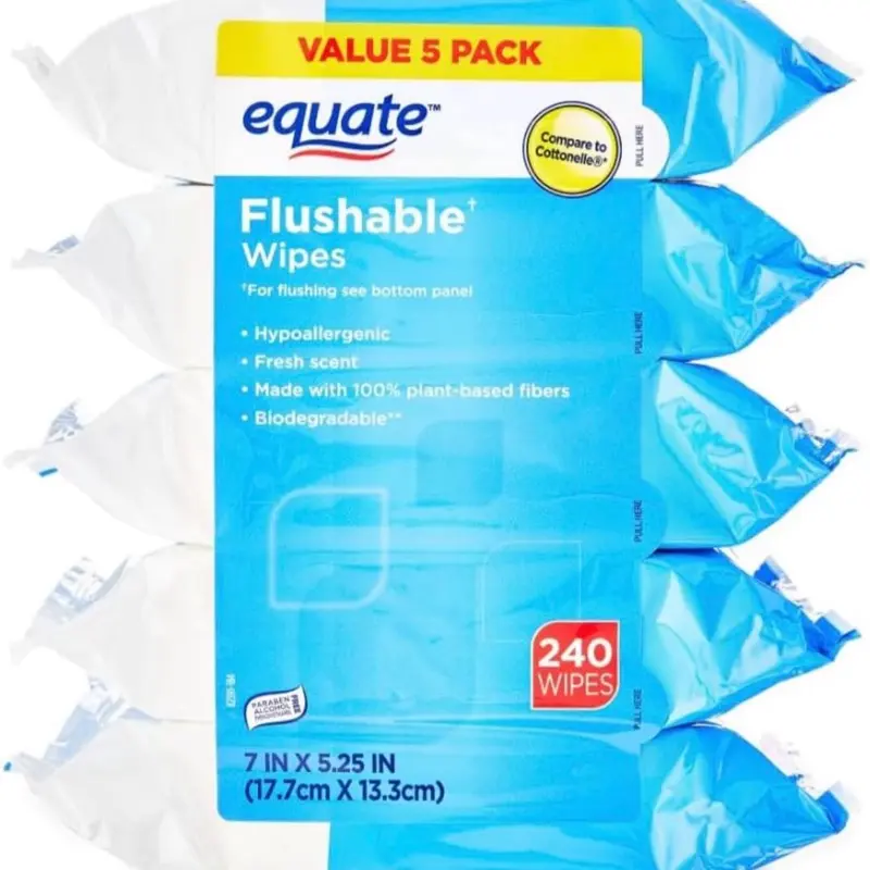 Equate   Flushable  fresh