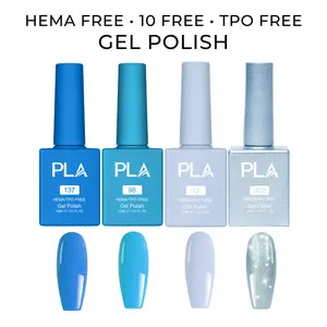 PLA 4-Pack Mini Gel Polish Set | HEMA-Free | TPO-Free | 12mL Each