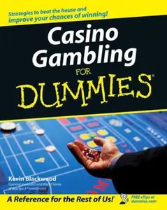 USED-Casino Gambling for Dummies by Blackwood, Kevin (Paperback)