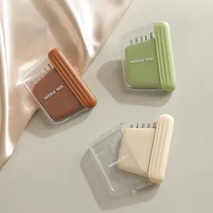 Portable Travel Magnetic Sewing Needle Case, Includes Sharp Needles, Magnetic Holder, Ultra-Magnetic Mini Storage Box, Handmade Crafts, Sewing Tools, Sewing Accessories, Sewing Supplies Crafts