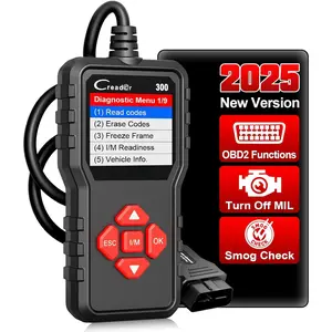 Creader 300 OBD2 Scanner,Engine Fault Code Reader,Support Read Data Stream,Scanner for  OBDII Protocol  Since 1996, Lifetime Free Update,2025 Upgraded Ver. of CR3001