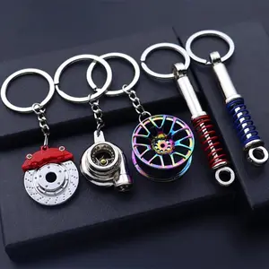 Car Part Metal Keychains