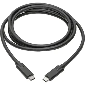 Tripp Lite U420-006-5A 5A 6 ft. USB Type C to USB C Cable USB 3.1 Rating 100W 5 GBPS Thunderbolt