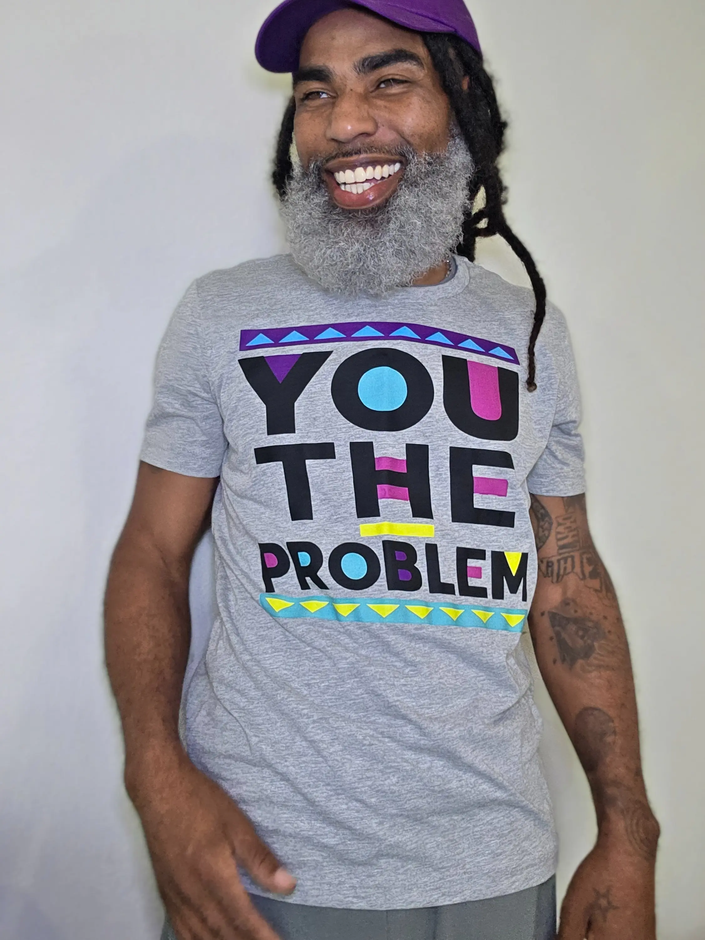 " You The Problem " Crewneck Mens t shirt