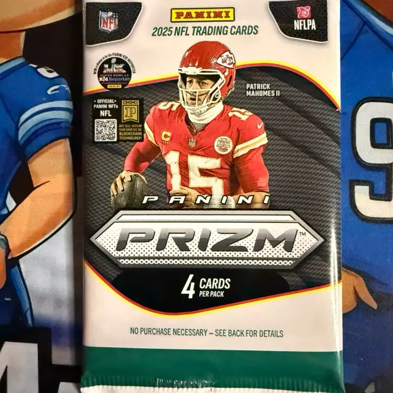 2025 Prizm value packs 4 cards 2025 Prizm value packs 4 cards