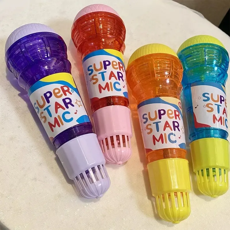 24cm Large Echo Microphone Physical Children's Echo Microphone Singing Toy Music Enlightenment Echo Production Practice