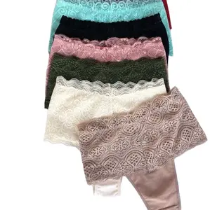 (12 piesas  )Ximenas'k Calzones in Assorted Colors with Elegant Lace Trim for Comfort and Style Lingerie women's underwear girls shaper daily use Panties Womenswear