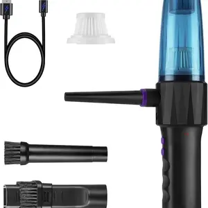10000mah Electric Air Duster Dual Use Cleaning Dust Compressed Air Blower Laptop keyboard Computer Crumbs Scraps device cleaner