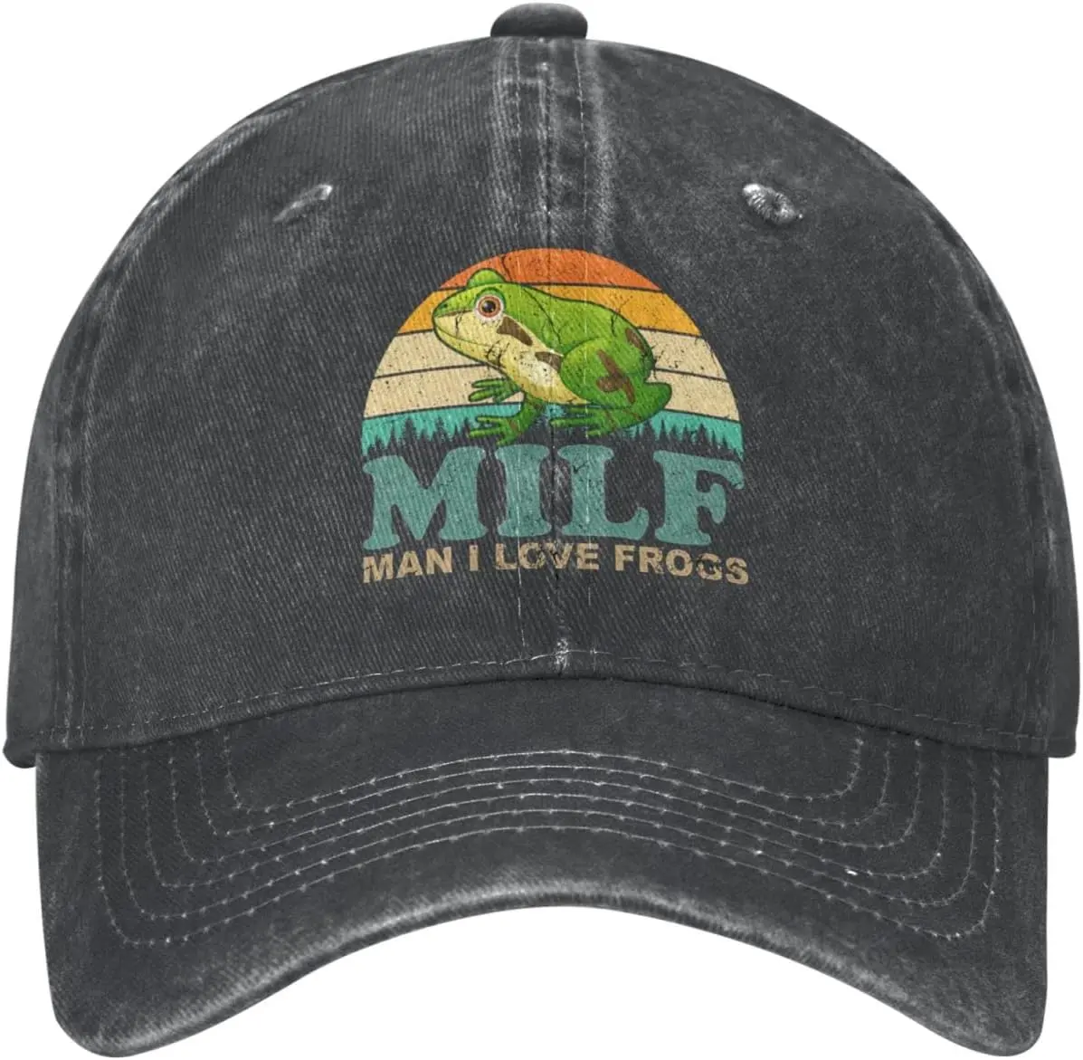 Frogs Hat Man I Love Frogs Hat Men Baseball Cap Adjustable Caps