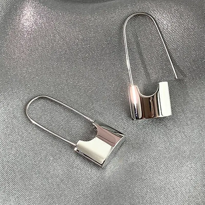 Elegant Simple Geometric Design Hoop Earrings, Fashion Jewelry for Party, Daily Clothing Decor, Trendy All-match & Exquisite Jewelry for Birthday Gift