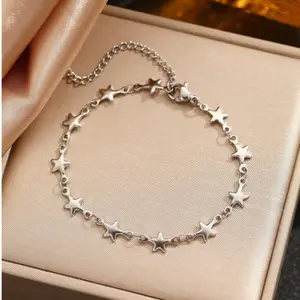 Unisex Stainless Steel Chain Bracelet – Gold/Silver Durable Jewelry