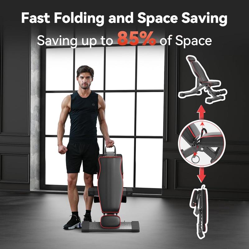 Multi-Function 6 in 1 Weight Bench Set - Leg Press, Preacher Curl Rack, Adjustable Workout Bench & Squat Rack for Full Body Exercise, Fitness Strength Training for Home Gym Multi-Function 6 in 1 Weight Bench Set - Leg Press, Preacher Curl Rack, Adjustable Workout Bench & Squat Rack for Full Body Exercise, Fitness Strength Training for Home Gym