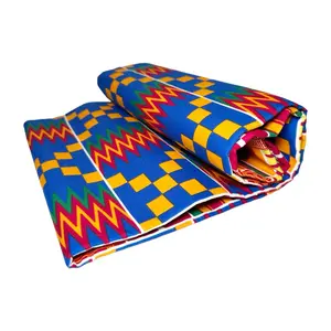 African Wax Print Sold by the Yard, 100% Cotton, Ankara