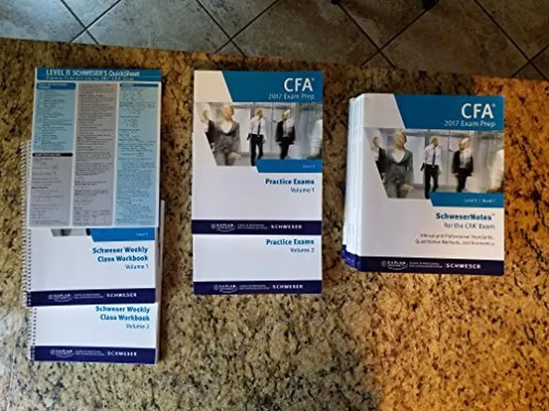 USED-CFA KAPLAN LEVEL2 [COMPLETE SET] by Kaplan Schweser (Paperback)