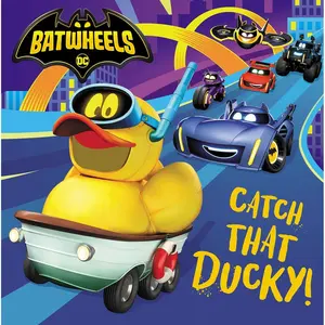 Catch That Ducky! (DC Batman: Batwheels) (Pictureback) Paperback – Picture Book, May 2, 2023