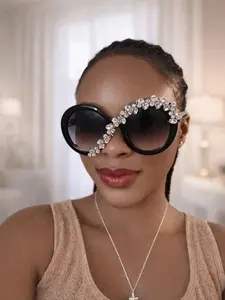 Royal eclipse crystal uxe shades-Luxury crown crystal shades