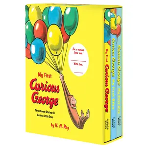 My First Curious George 3-Book Box Set: My First Curious George, Curious George: My First Bike, Curious George: My First Kite -- H. A. Rey - Paperback