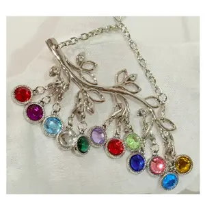 Birthstone Charm Ornament Tree  Love Branch 12 Charms  Stand