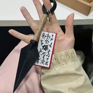 28cm Hot Anime Shuriken Model Gel Pen Cartoon Ninja Action Figures Cosplay Prop Models Ballpoint Pen Toys For Gifts