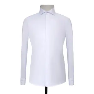 Plain White Tuxedo Shirt