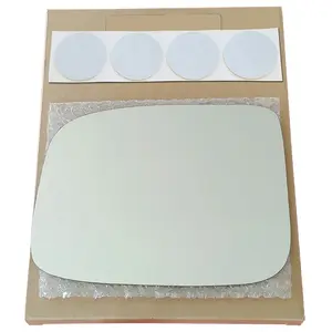 Driver Side Mirror Glass and Adhesive Pads for 2004-2012 Chevrolet Colorado GMC Canyon (2004 2005 2006 2007 2008 2009 2010 2011 2012)