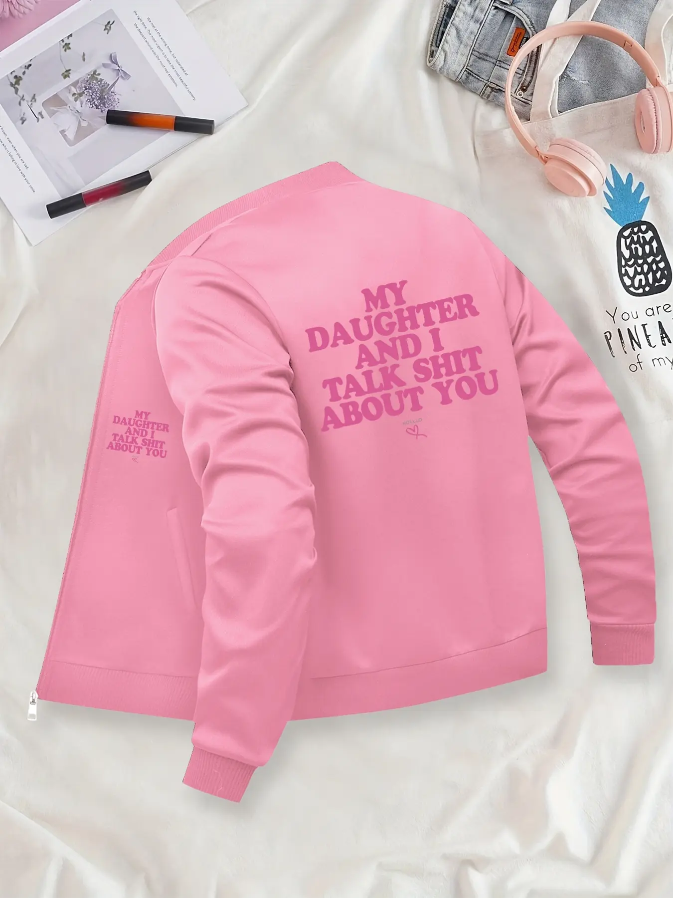 Mother-Daughter Parent-Child Casual Jacket - Unique Printed Coat, Affordable Jacket for Budget-Conscious Shoppers, Stylish Low-Price Jacket