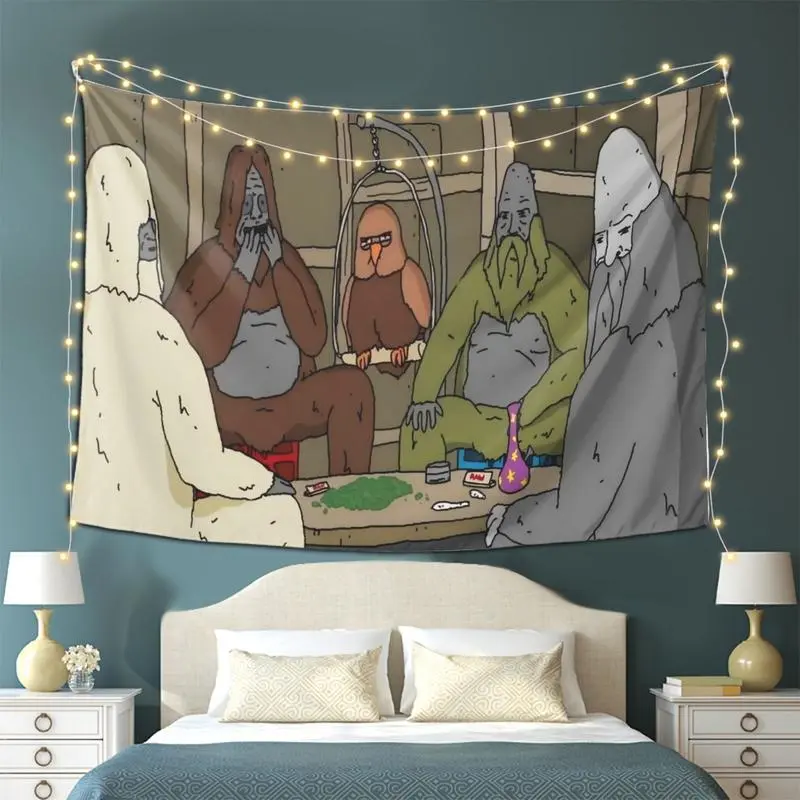 Colorful Big Lez Show Wall Tapestry, 60x40in Room & Wall Decor, Versatile Home Supply for Living Room, Ideal Creative Gift, Photo Prop