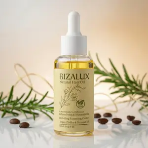Bizalux Natural Hair Growth Oil   Haircare Rosemary Biotin