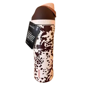 NEW Owala 2026 LIMITED EDITION "Cowgirl Core" 24 oz Free Sip Special Edition Animal Print Cow Brown Water Bottles