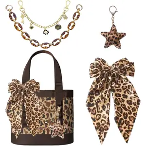 4PCS Tote Bag Decor Kit, Yeti Camino Accessories,Bag Charms for Tote Bags,Bogg Bag Accessories,Yeti Bag Accessories