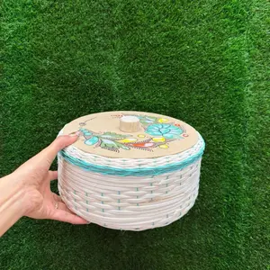Plaster Tortilla Box 2 kilos Color Menta (Set 1 Piece).