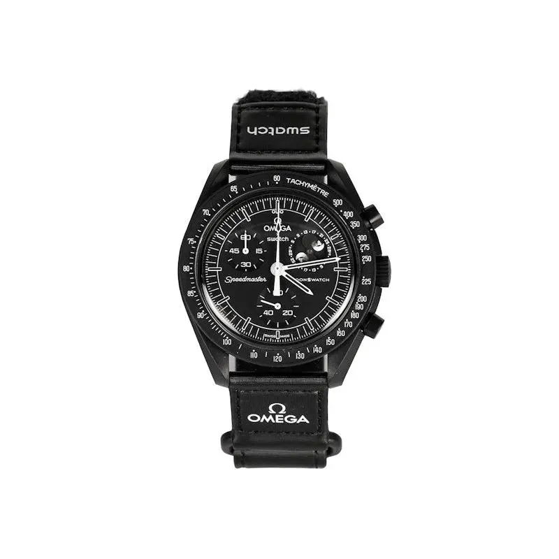 Swatch x Omega Bioceramic Moonswatch Mission To Moonphase Snoopy by StockX Swatch x Omega Bioceramic Moonswatch Mission To Moonphase Snoopy by StockX