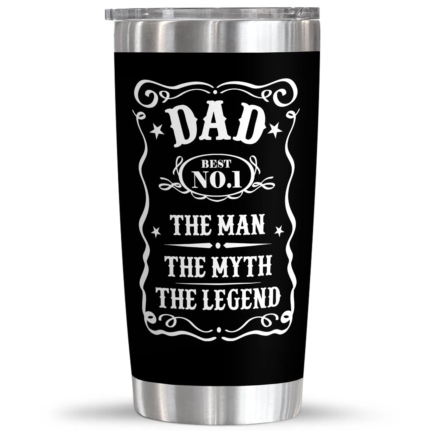 Gifts For Dad - Father's Day, Christmas, Birthday Gifts For Dad, Bonus Dad, Gifts For Men, Husband Gifts From Wife - 20 Oz Stainless Steel Tumbler
