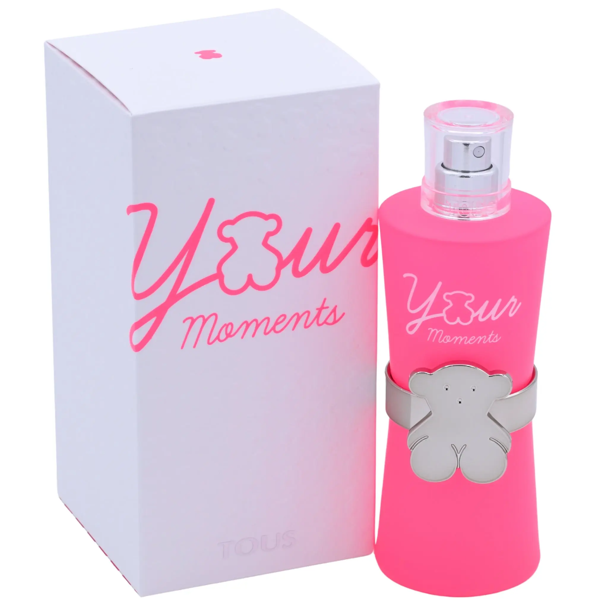 Tous Women's Eau de Toilette (EDT) Fragrance, 3.0 fl oz, New In Box - Aromatic, Feminine, Elegant, Berry, Packaged Women's Fragrance with Fresh Radiant Vibe, Uplifting Fruity Floral Scent, White Musk, Apricot & Peony Notes, Aromatic Women's Fragrance