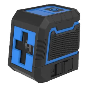 Mini portable laser level — compact design, strong light, fine line, automatic alignment, dual lines, green beam projector