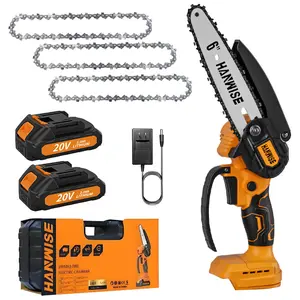 Cordless Mini Chainsaw | Lightweight Portable Handheld Electric Tree Cutter, Rechargeable Lithium Battery & Chain Included, For Branch Pruning/Yard/Garden/Home, Gifts For Man.pruning