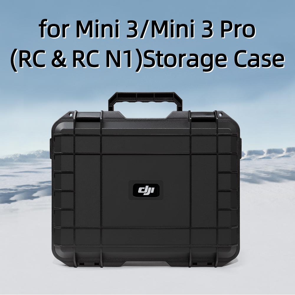 For DJI Mini 3 Case Explosion Proof Case Mini 3 Pro Bag Portable Waterproof Box Hard Shell Large Capacity Accessories Case