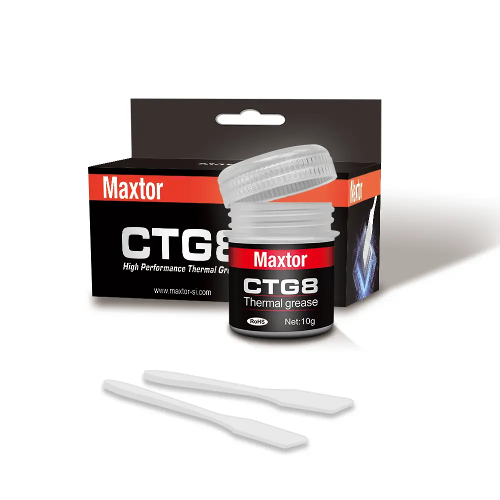 Maxtor CTG8EL High Performance Thermal Paste, 12.8W/mK Thermal Conductivity, 20G Cooling Compound for CPU, GPU, PS5 Gaming PC Components
