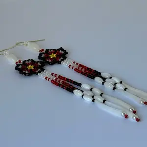 Red Flower Fringe