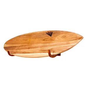 Surfboard Wood Display Wall Storage Rack