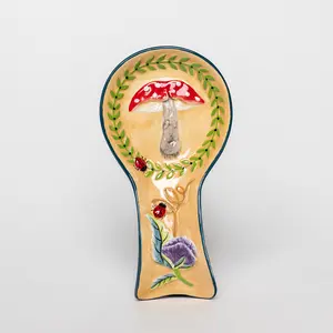Clayworks Mushroom Spoon Rest