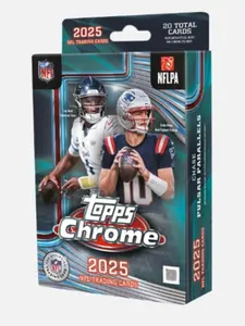 NEW 2025 Topps Chrome Football Box