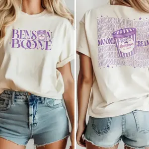 Benson Boone Moonbeam Ice Cream Shirt , America Heart Tour shirt, Mystical Magical shirt, Benson Boone tee