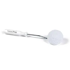 ToolPro Professional Grade 3 Inch Corner Roller & Applicator for Applying Drywall Mud to Corners