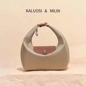 Premium Minimalist Nylon Tote: Water-Proof & Ultra-Lightweight Dumpling Bag | Effortless Chic Crossbody for Daily Style