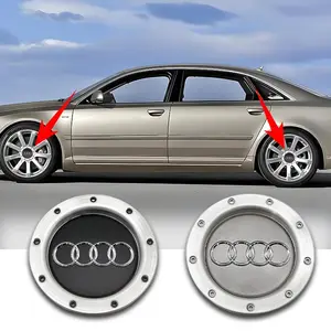 Audi Car Quattro Tt A2 A3 146mm Central Wheel HUB Cap Tire Center Mark Accessories, Durable Replacement Parts, Easy Installation