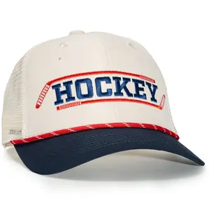 Hockey Trucker Hat - Hockey Classic - RWB