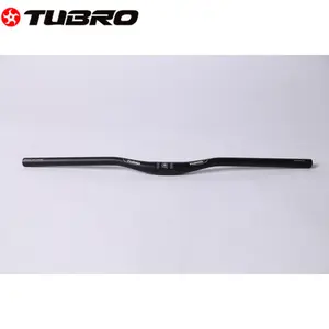 TUBRO HB320/230 MTB Handlebar, 31.8mm Clamp, 720mm Width, Flat/Riser Bar, Matte Black, 359g